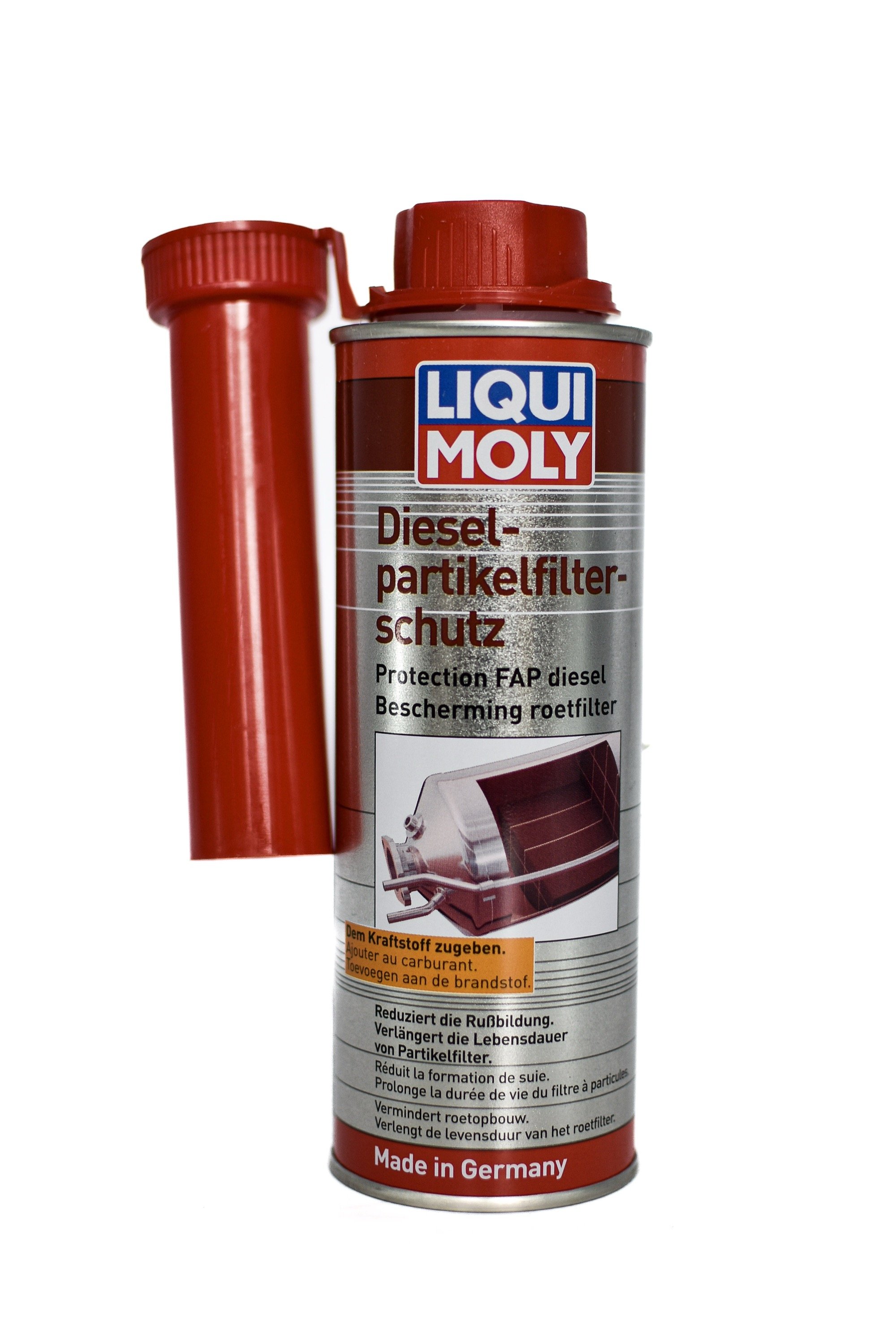 Присадка для захисту дизельних сажових фільтрів LIQUI MOLY DIESEL PARTIKELFILTER SCHUTZ 0,25L