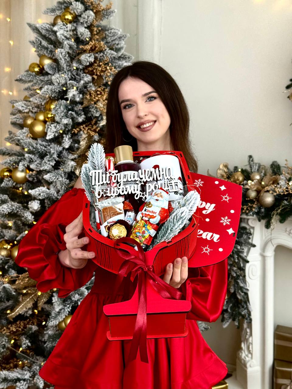 Новорічний набір келих🍷