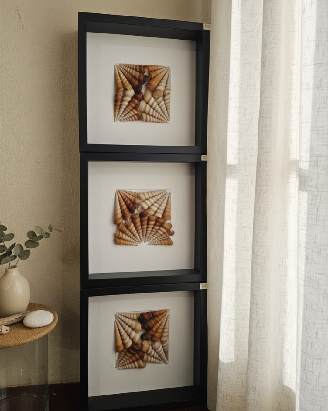 Tower Shell Tryptich