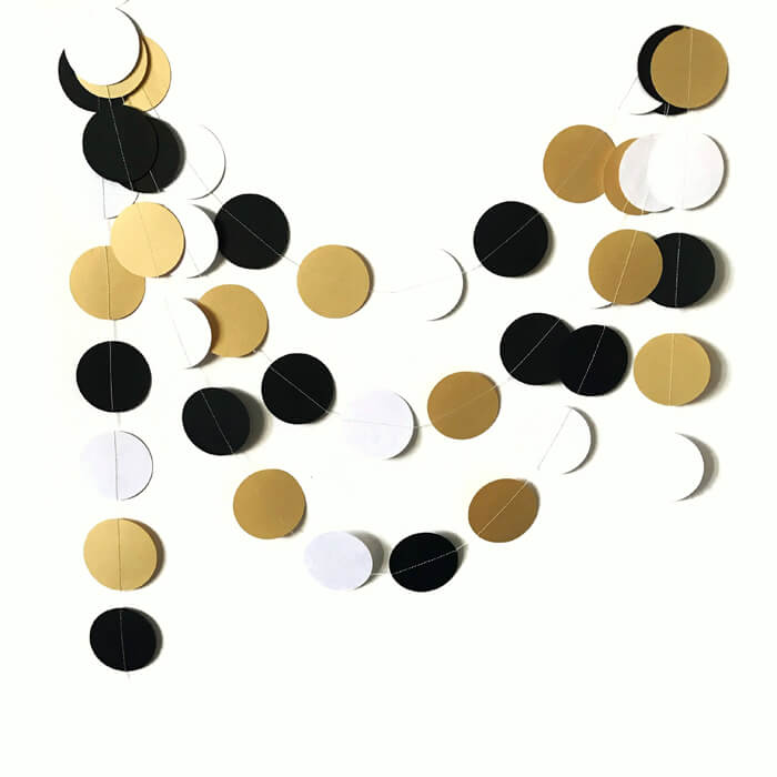 Паперова гірлянда кружальцями від 1м