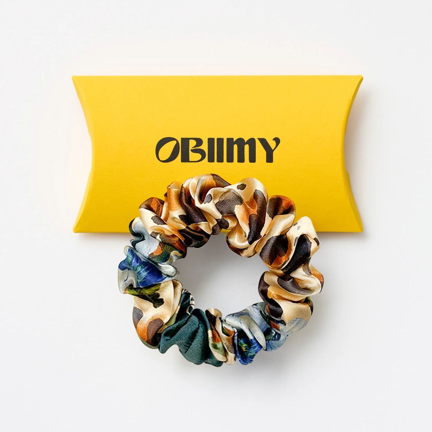 Шовкова резинка для волосся «Сміливий дотик» від Obiimy