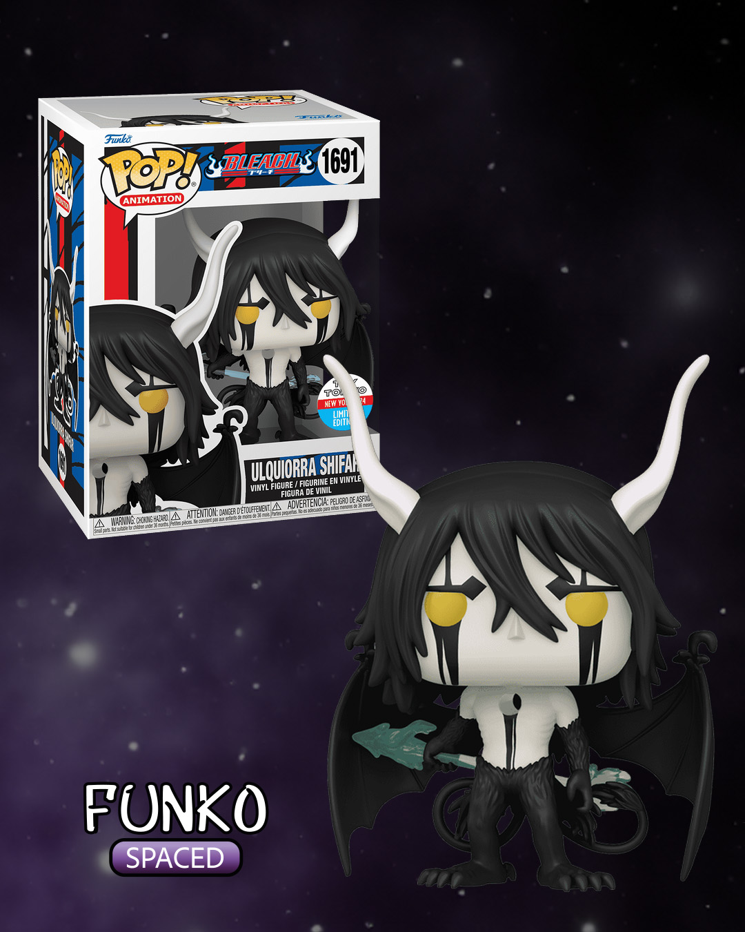 Фігурка Funko Pop Bleach - Ulquiorra | Фанко Поп Бліч - Улькіорра #1691