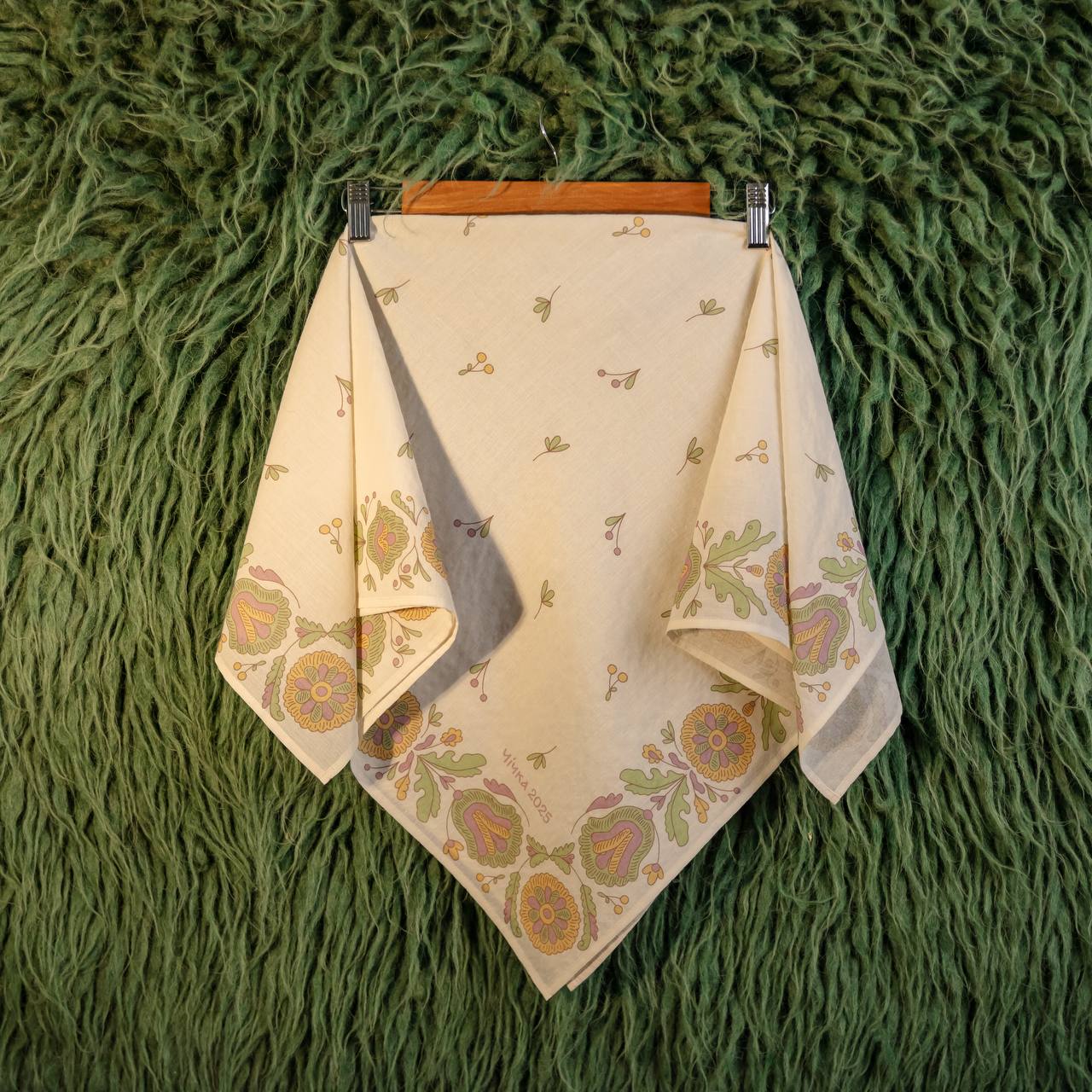 Хустка Павлина, розмір 80х80