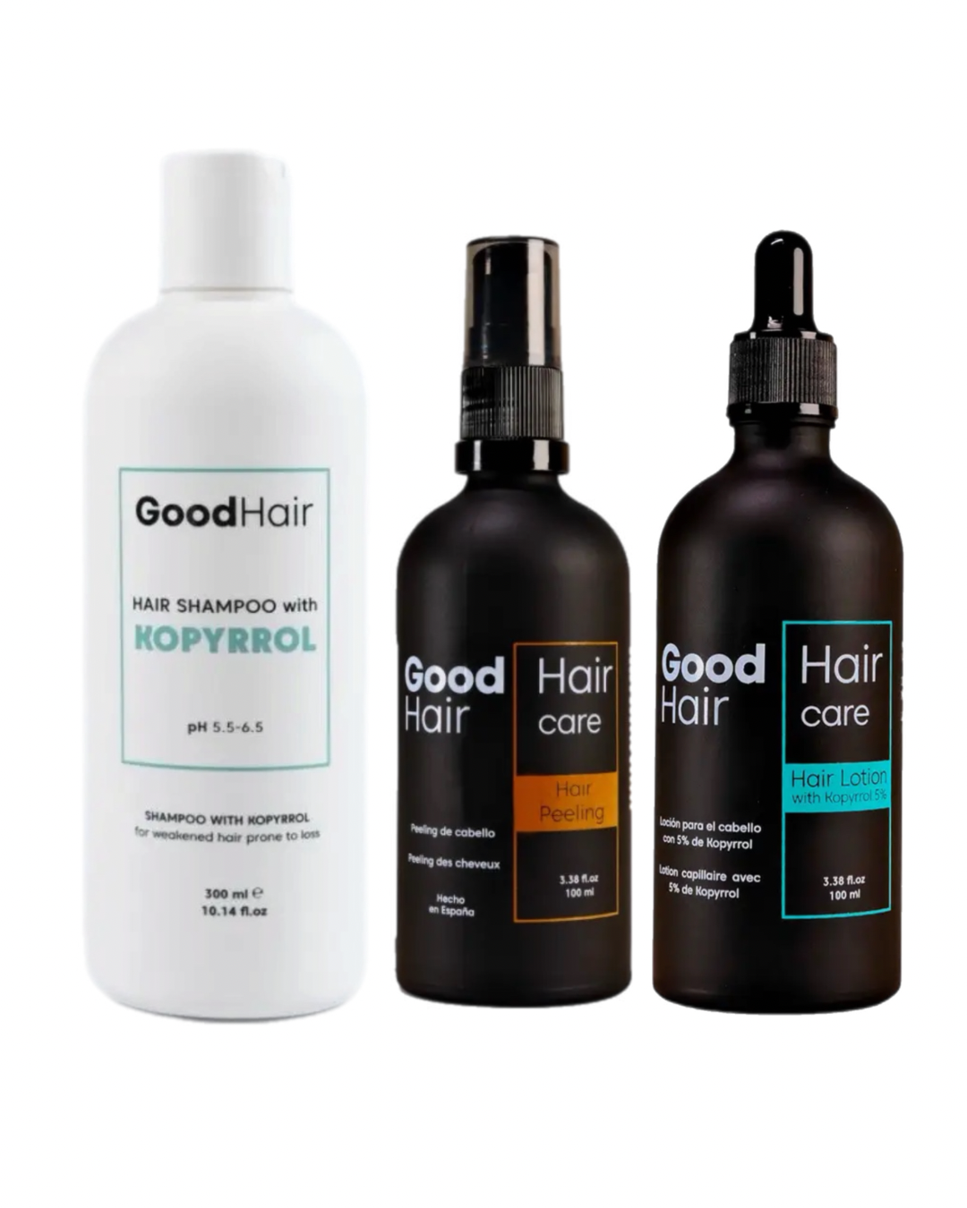 Комплекс проти стоншення волосся та для стимуляції росту волосся Good Hair-copy-1
