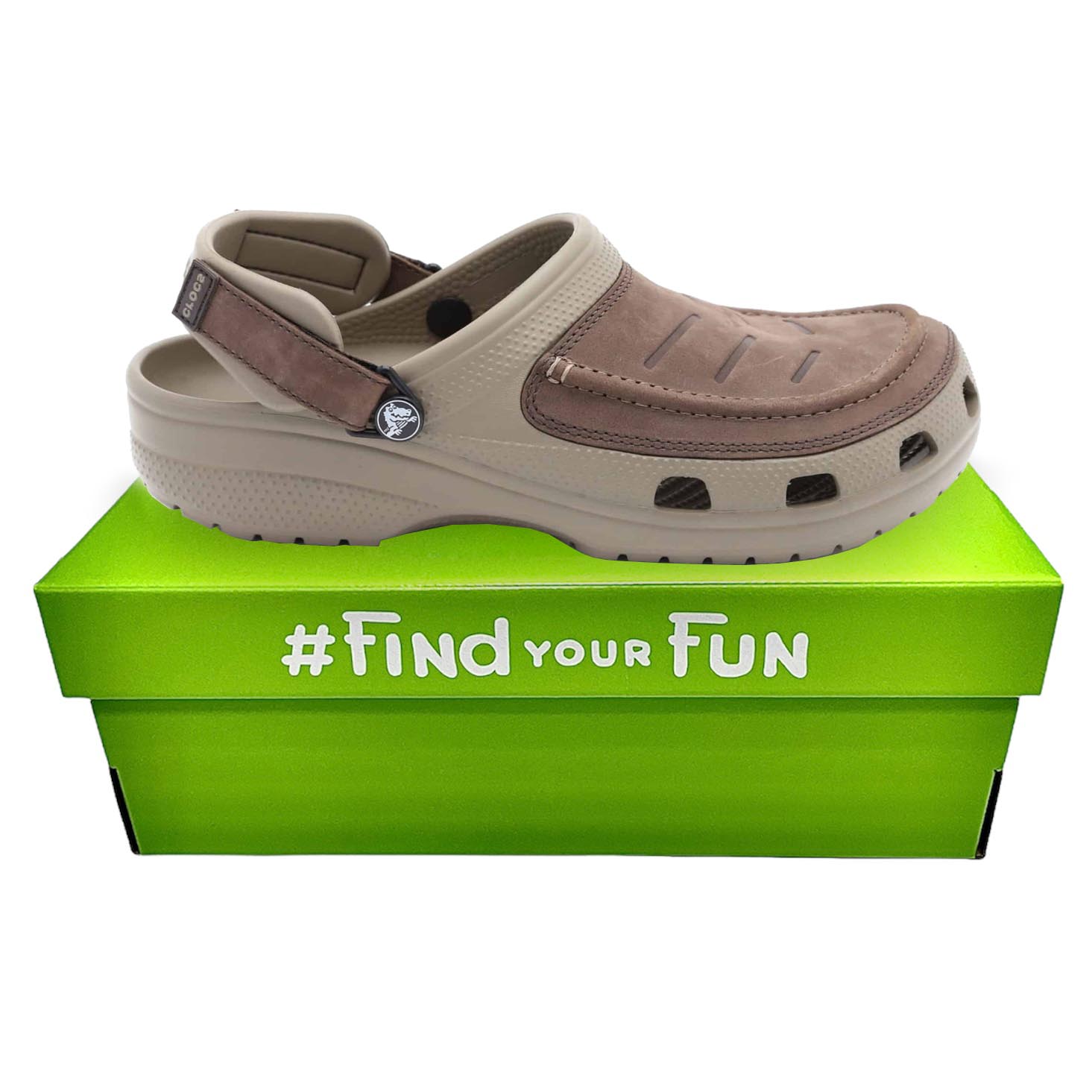 Crocs Yukon Vista Haki Сабо Крокси чоловічі хакі