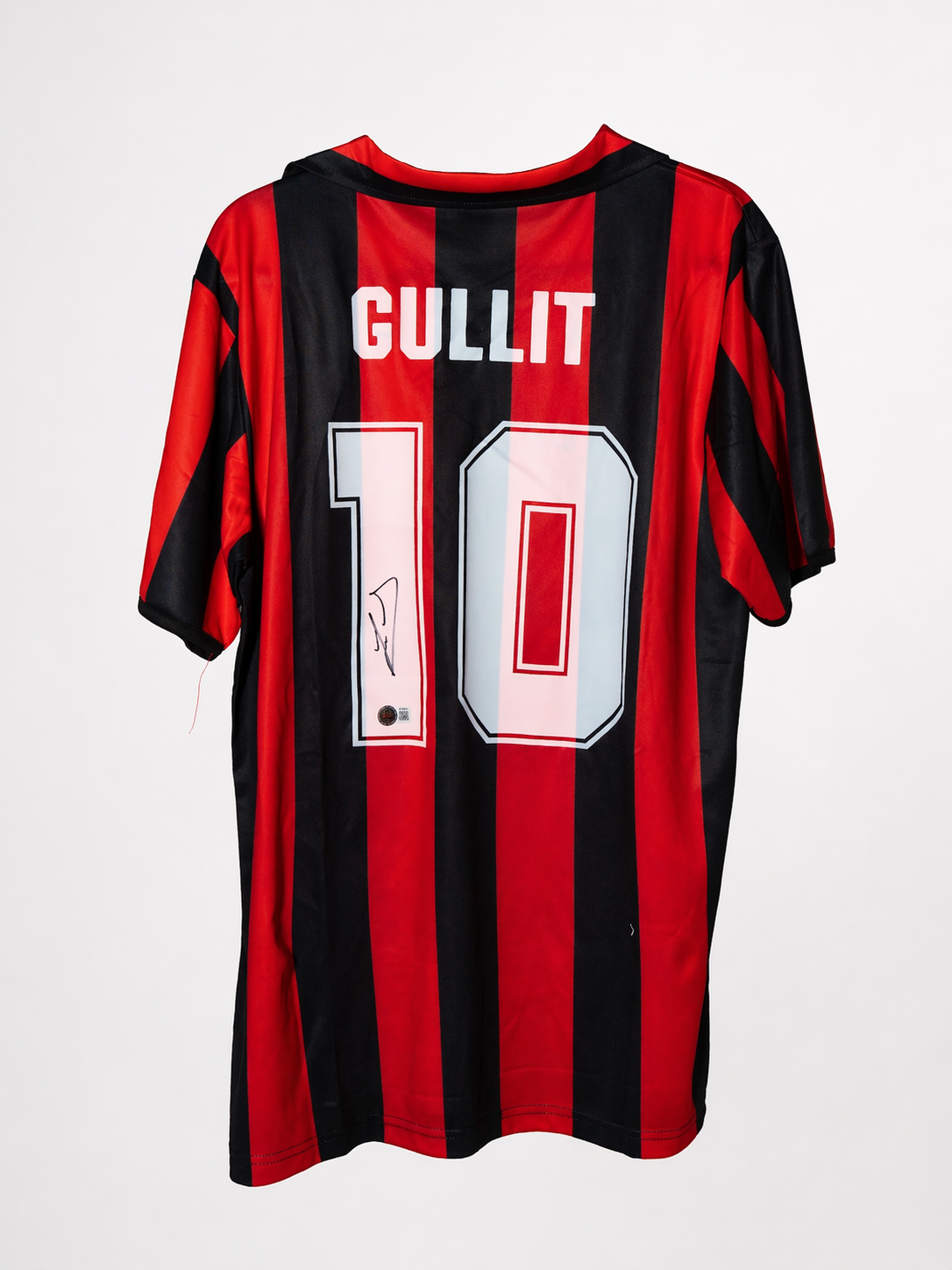 JERSEY RUDD GULLIT CERTIFICADO BECKETT