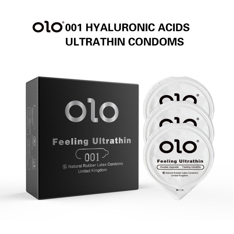 Ультратонкі презервативи OLO 3шт.