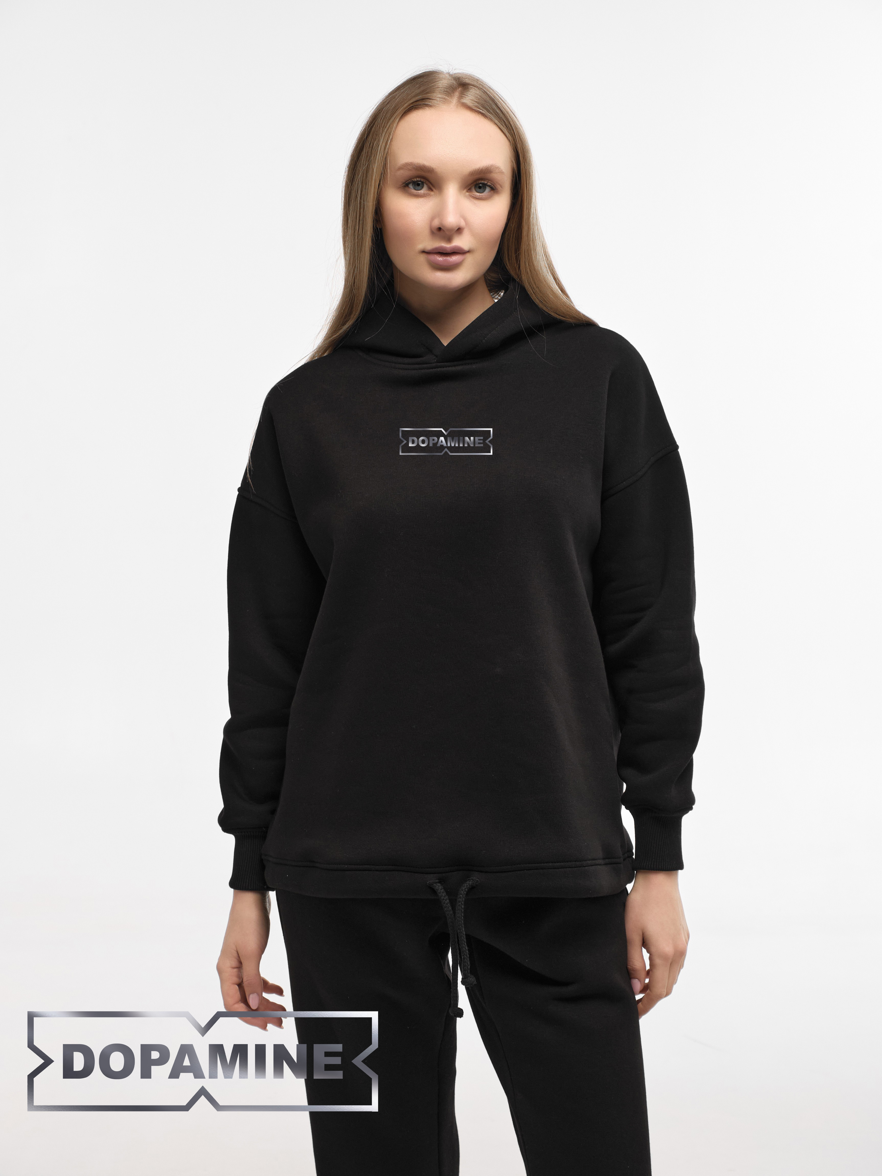 HOODIE "DOPAMINE" | LACE | BLACK EMOTION | XH2