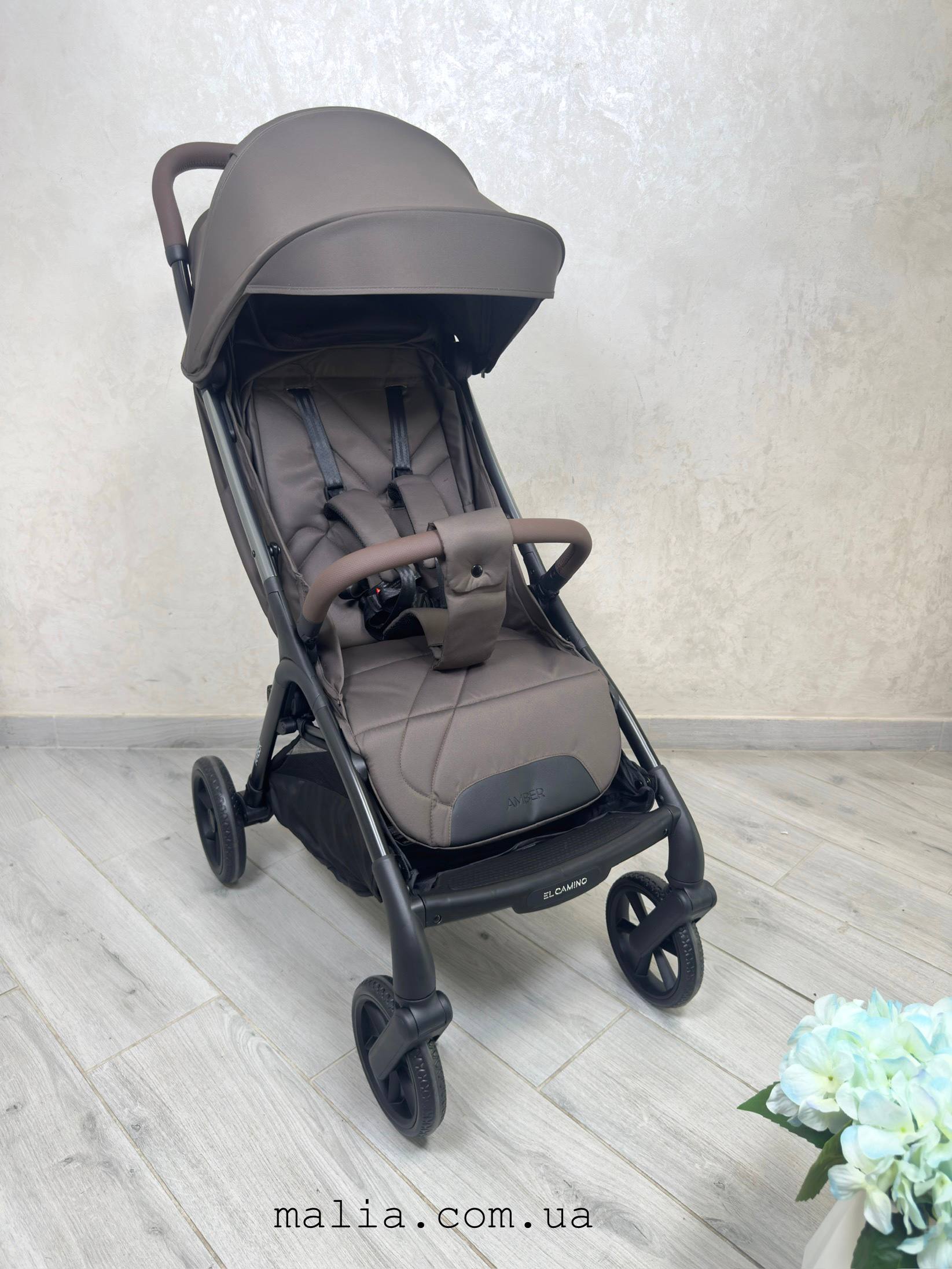 Візок прогулянковий EL CAMINO AMBER ME 1227 Chocolate Fondant
