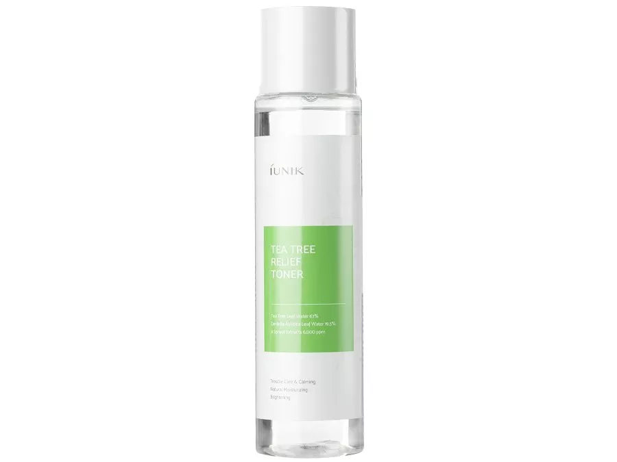 Заспокійливий тонер з чайним деревом iUNIK Tea Tree Relief Toner 200 мл