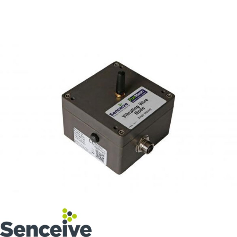 Senceive vibrating wire sensor node