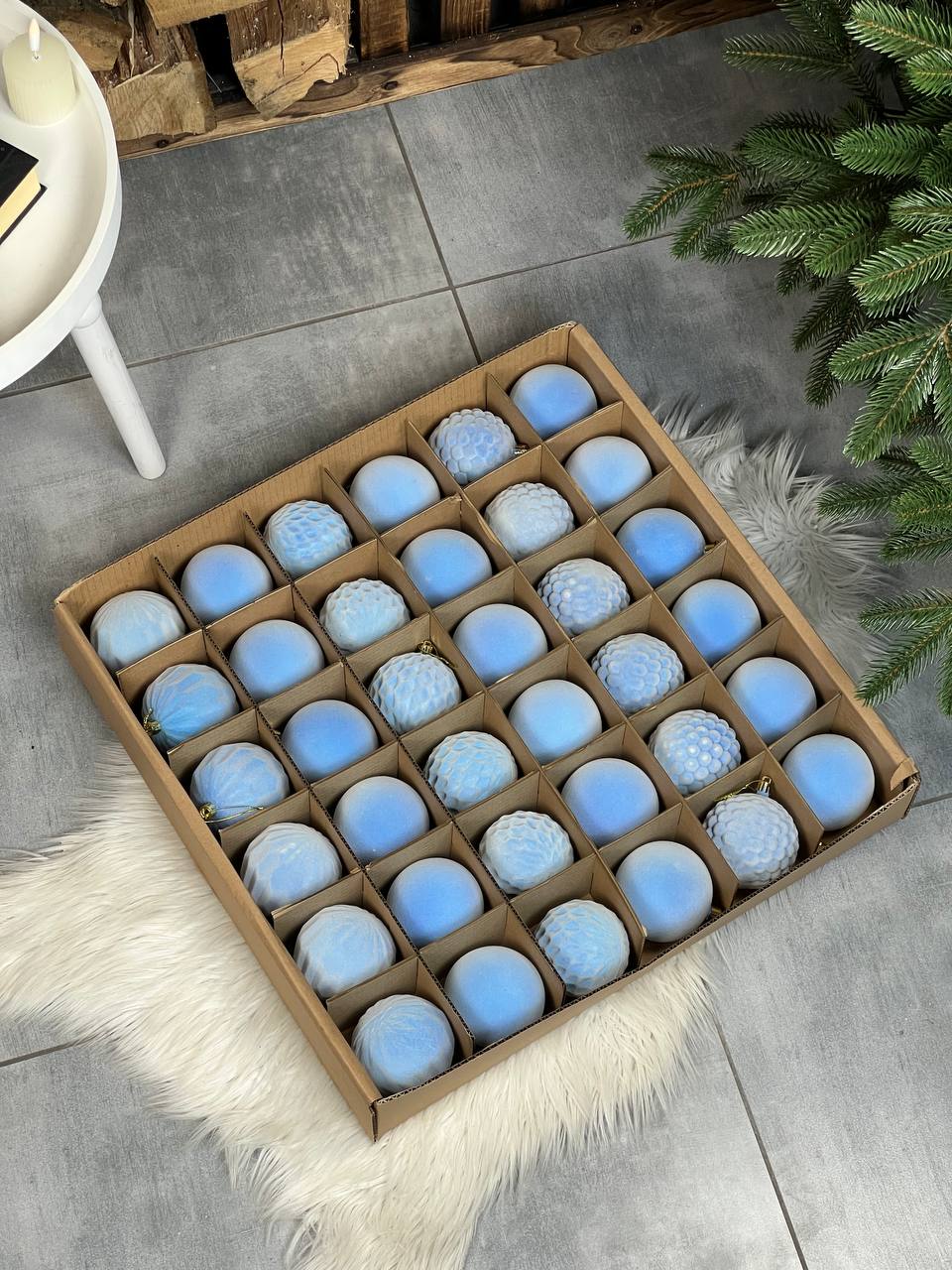 Подарунковий набір «Оксамитовий дует» - БЛАКИТНИЙ 🦋