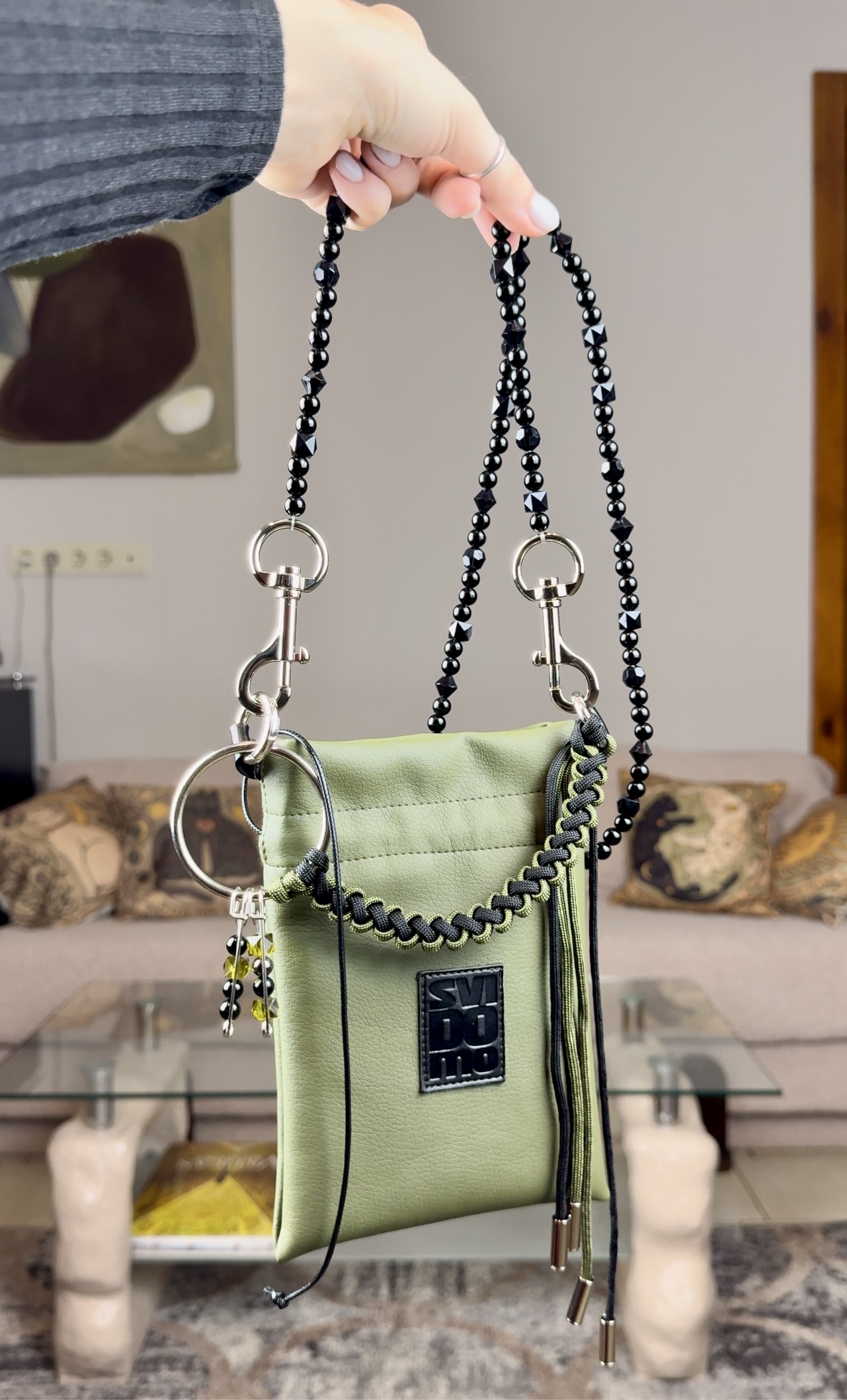PHONE-bag warm green