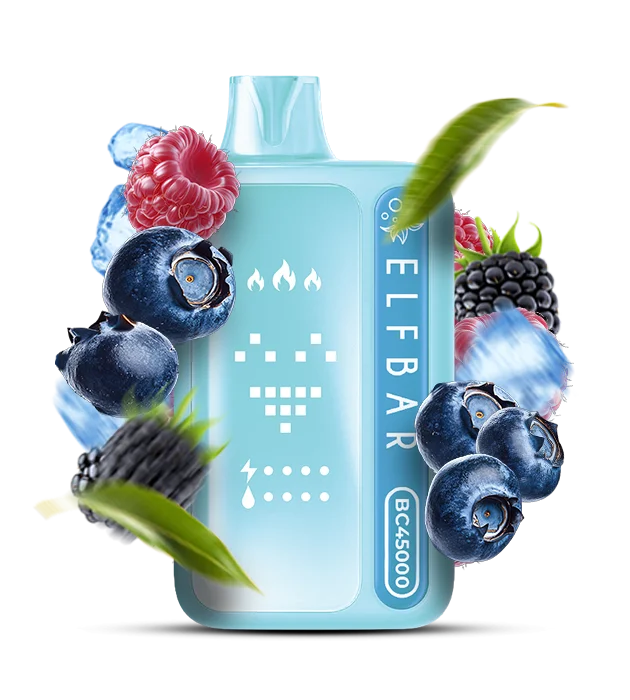 Elf BC45000 Blue Razz Ice (Свіжі Ягоди Лід)