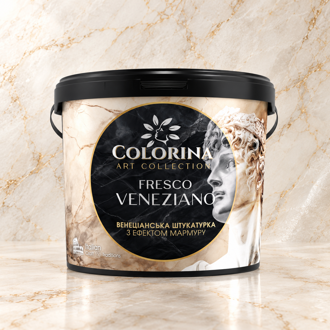 FRESCO VENEZIANO Венеціанська штукатурка з ефектом мармуру