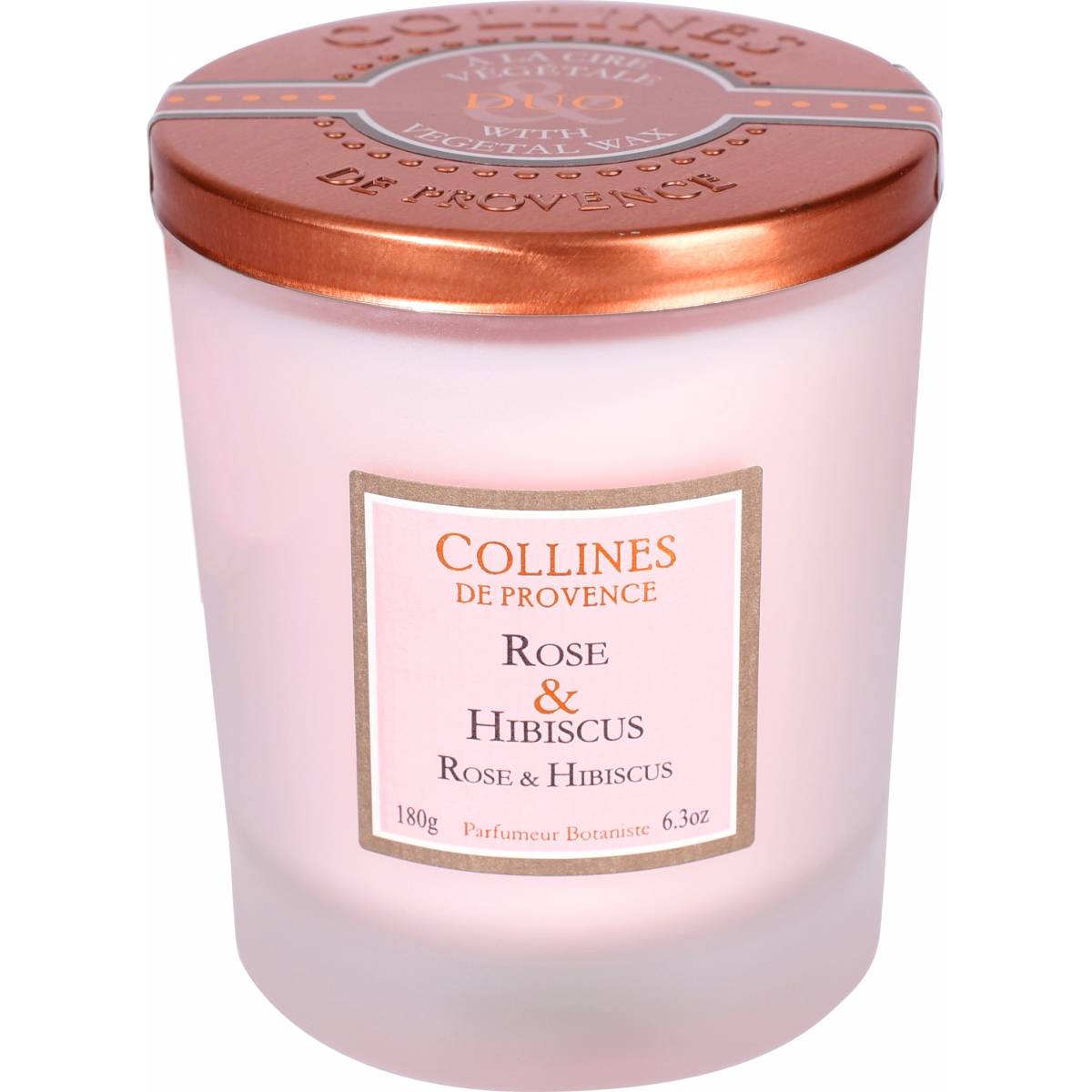 Collines de Provence Свічка Троянда і Гібіскус 180г