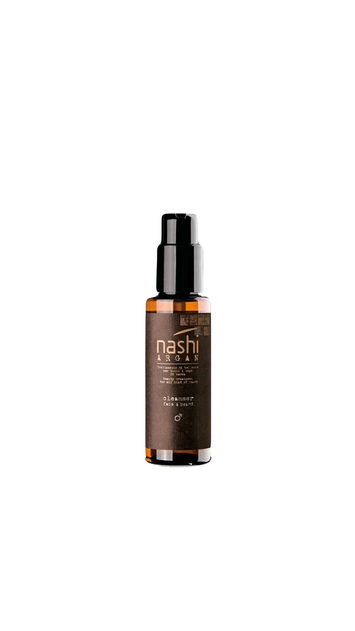 NASHI ARGAN MAN LINE Очищення для обличчя та бороди, 50 мл