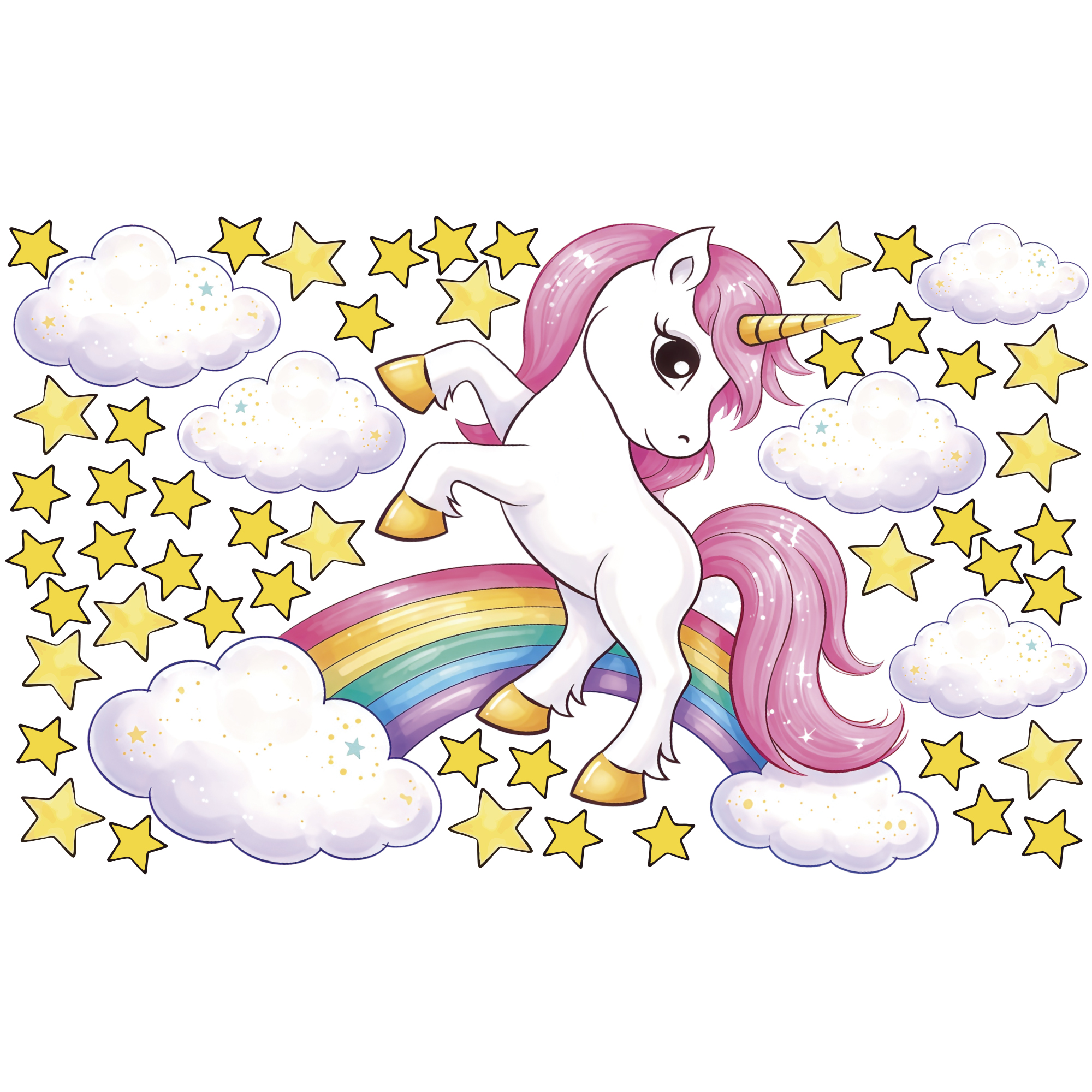 Наліпки "Єдинороги 76.33"