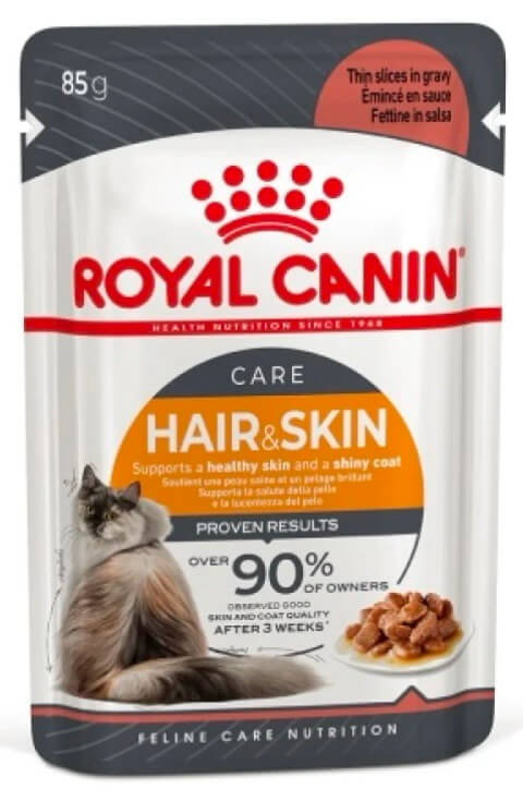 Роял Канін консерва д/котів HAIR&SKIN CARE IN GRAVY 0.85г.