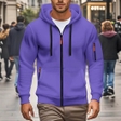 Men’s Stylish Zip Up Hoodie Casual Wear | Sports Hooded Cardigan Men