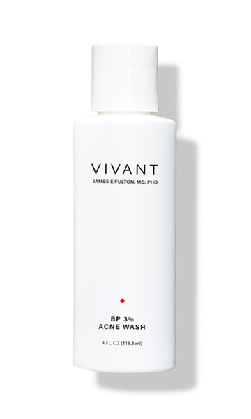 Vivant Skin Care - Засіб для вмивання проти акне з 3% БП