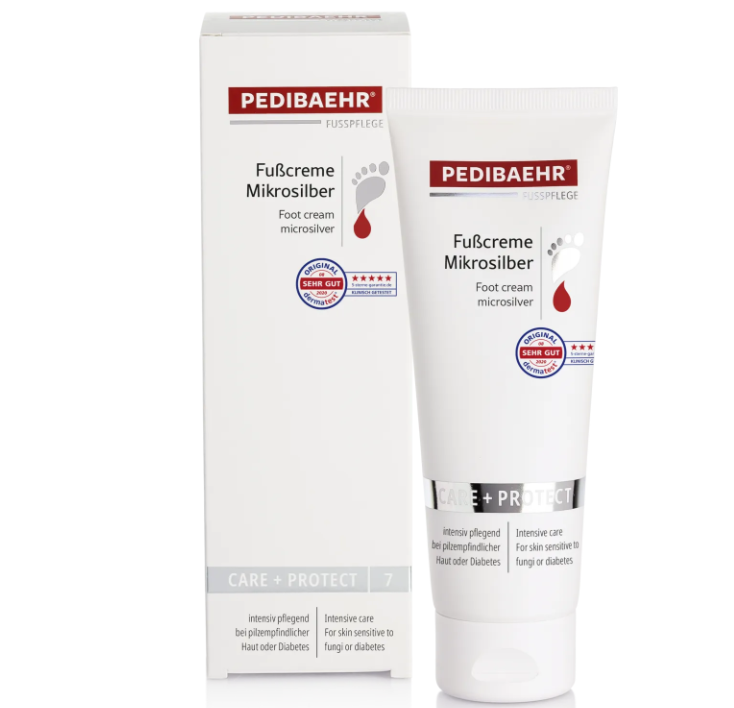 Протигрибковий крем для ніг з мікосріблом FUSSCREME MIKROSILBER,125 мл