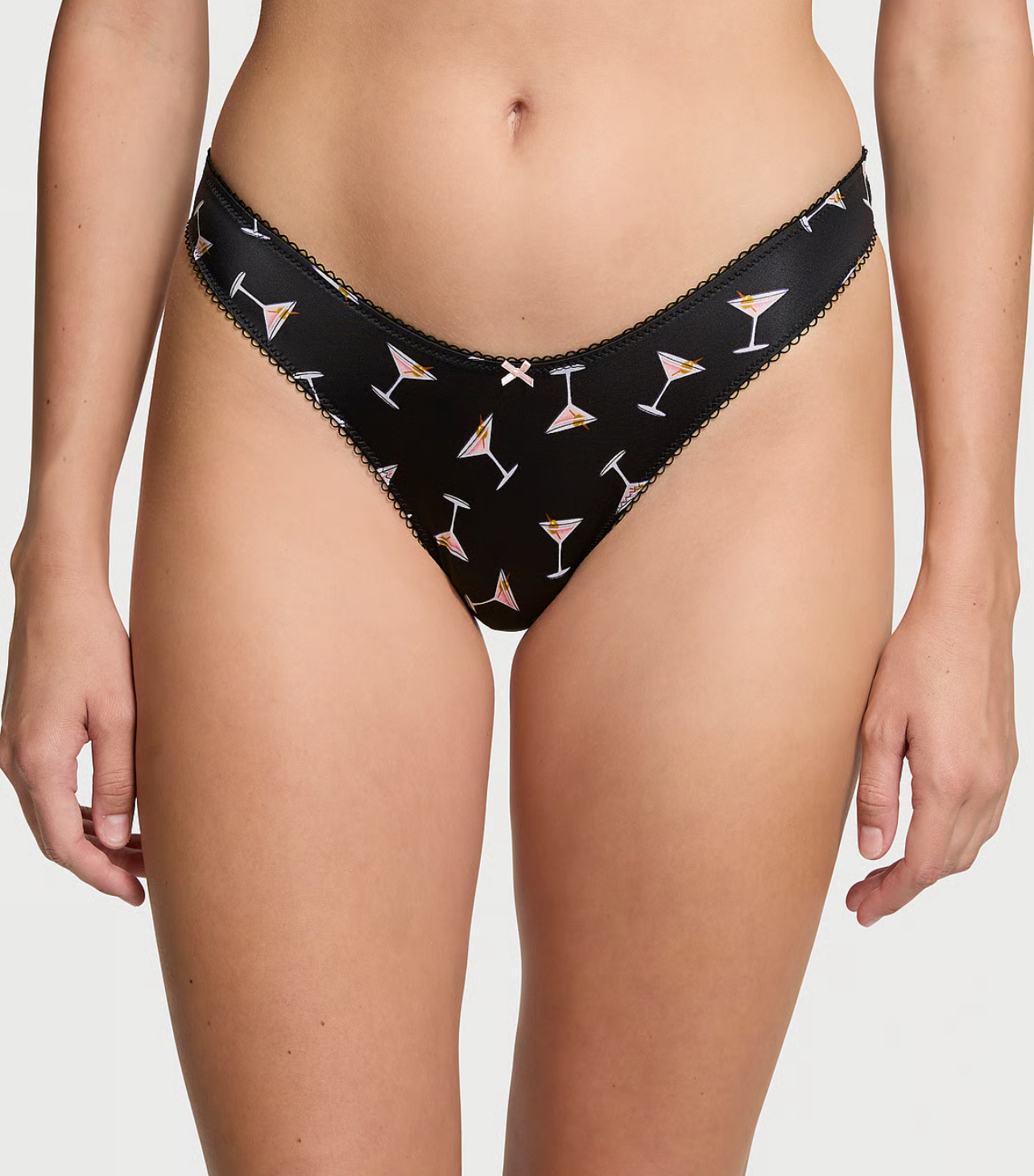 Трусики Smooth Micro High-Leg Thong Panty