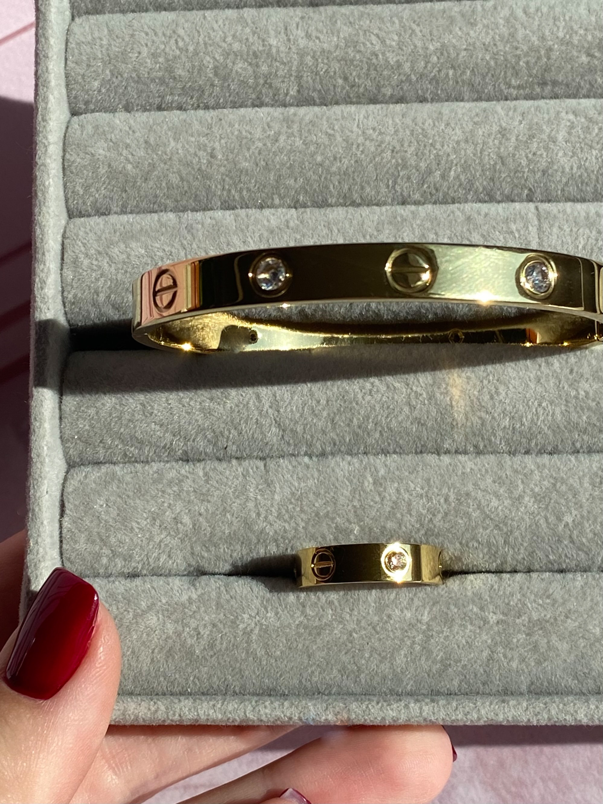 Набір Кохання у лимонному відтінку із камінчиками