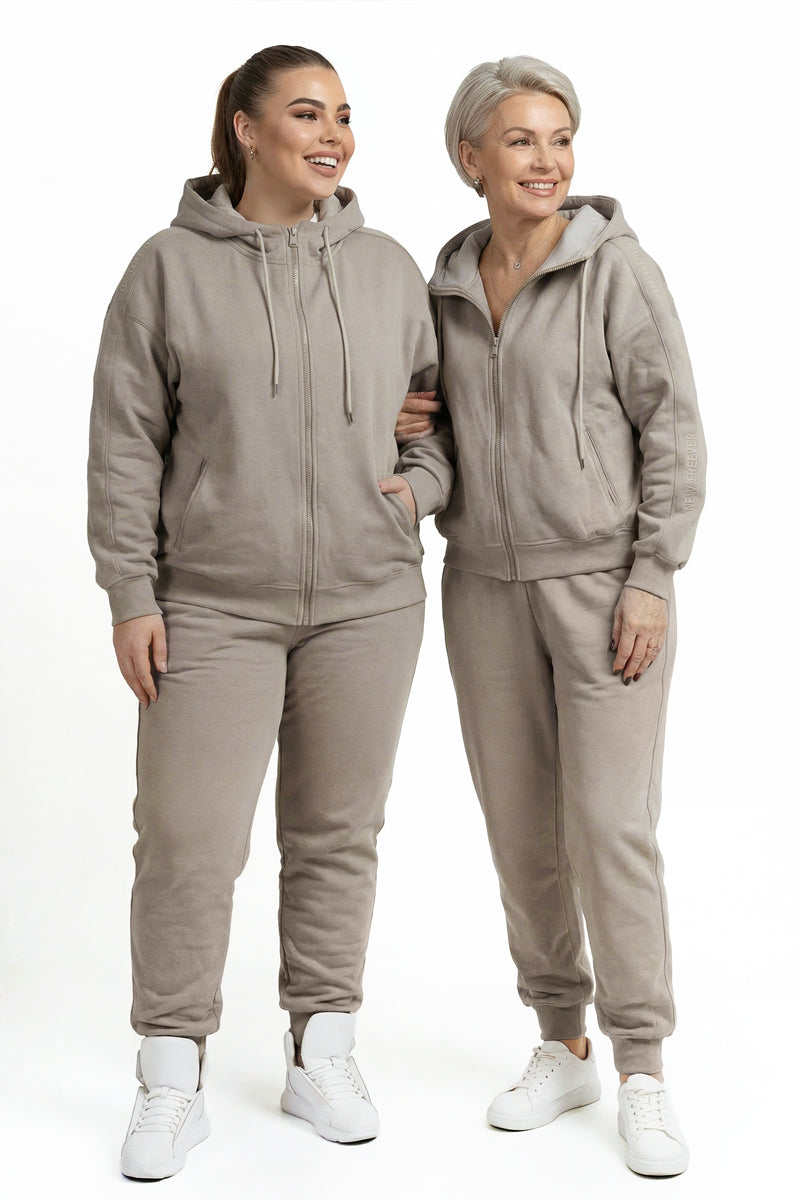 Спортивний костюм жіночий Freever NF 5619 бежевий