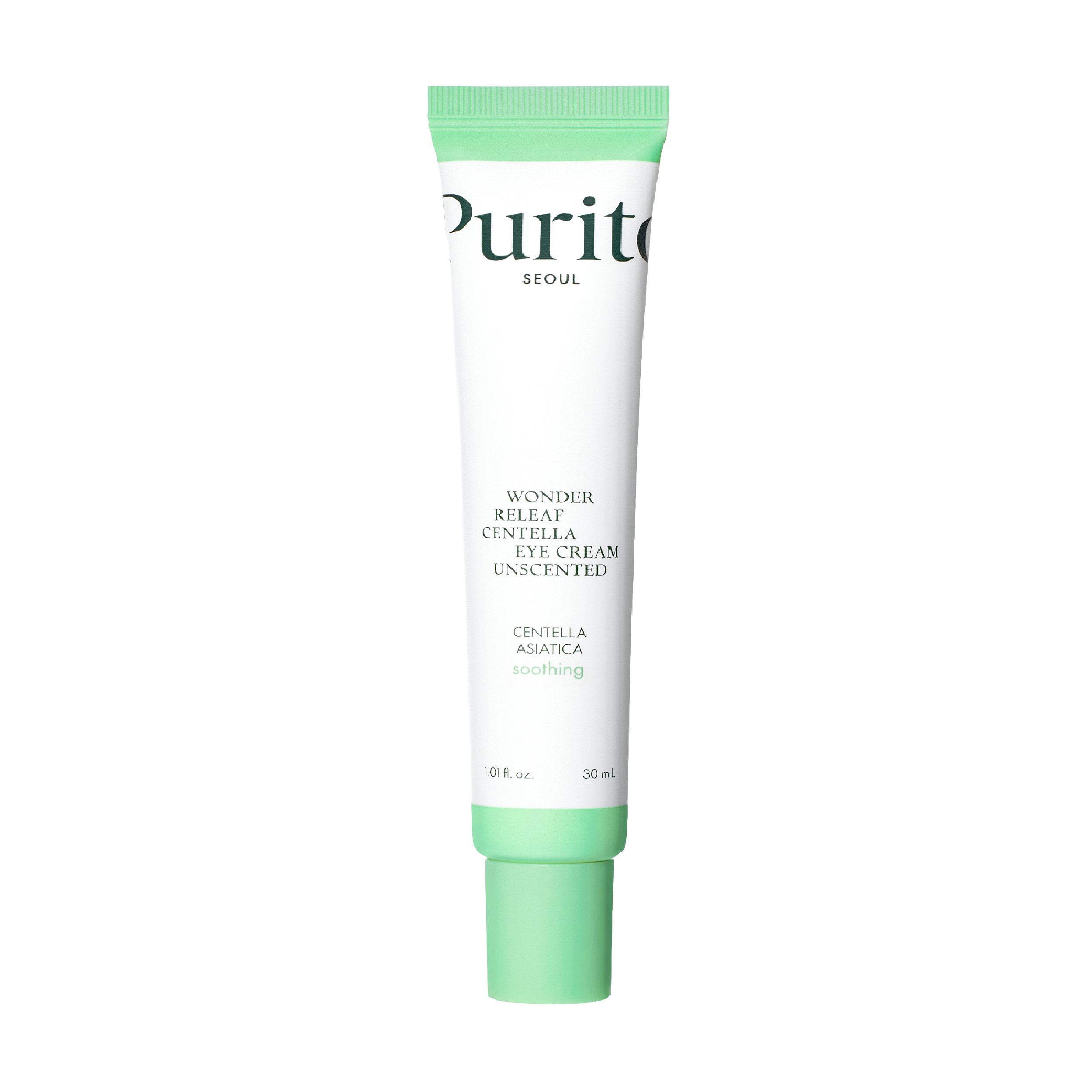 Крем для шкіри навколо очей з центеллою без олій Purito Wonder Releaf Centella Eye Cream Unscented 30 ml