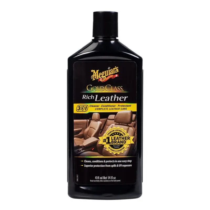 Лосьйон 3 в 1 для догляду за шкіряним салоном Meguiar's Gold Class Rich Leather