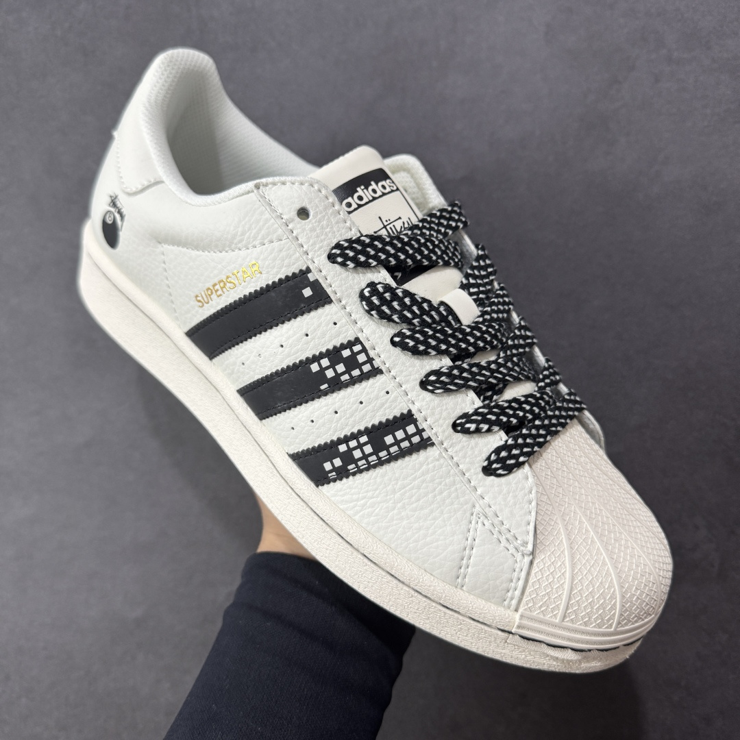 Stussy x Adidas Original Superstar Low-Top SD6816