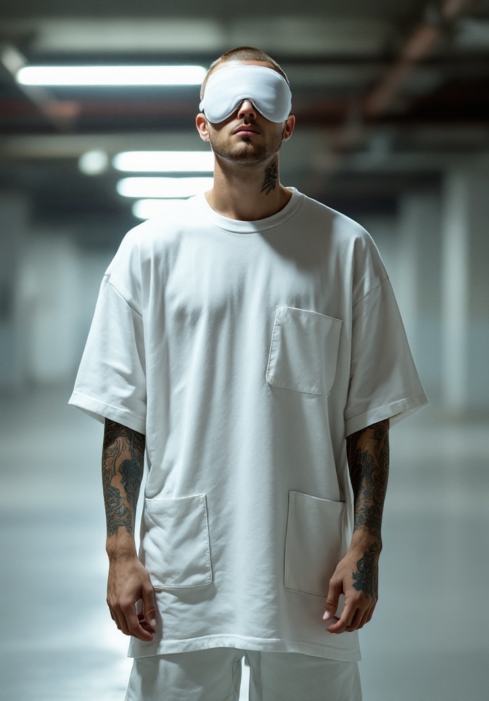 Футболка oversize з карманами