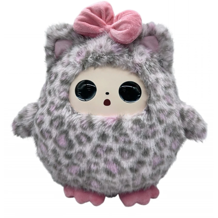 Ніжний Леопардик Puff — Розумна Плюшева Іграшка зі Штучним Інтелектом та Вібровідгуком