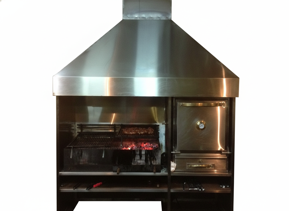 Мангальний комплекс 1800х600х2300 BBQ