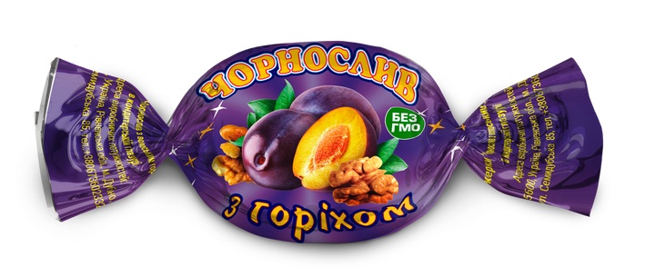 🇺🇦 "AMETIST PLUS" Bombonеs de ciruela con nueces, 1 kg.
