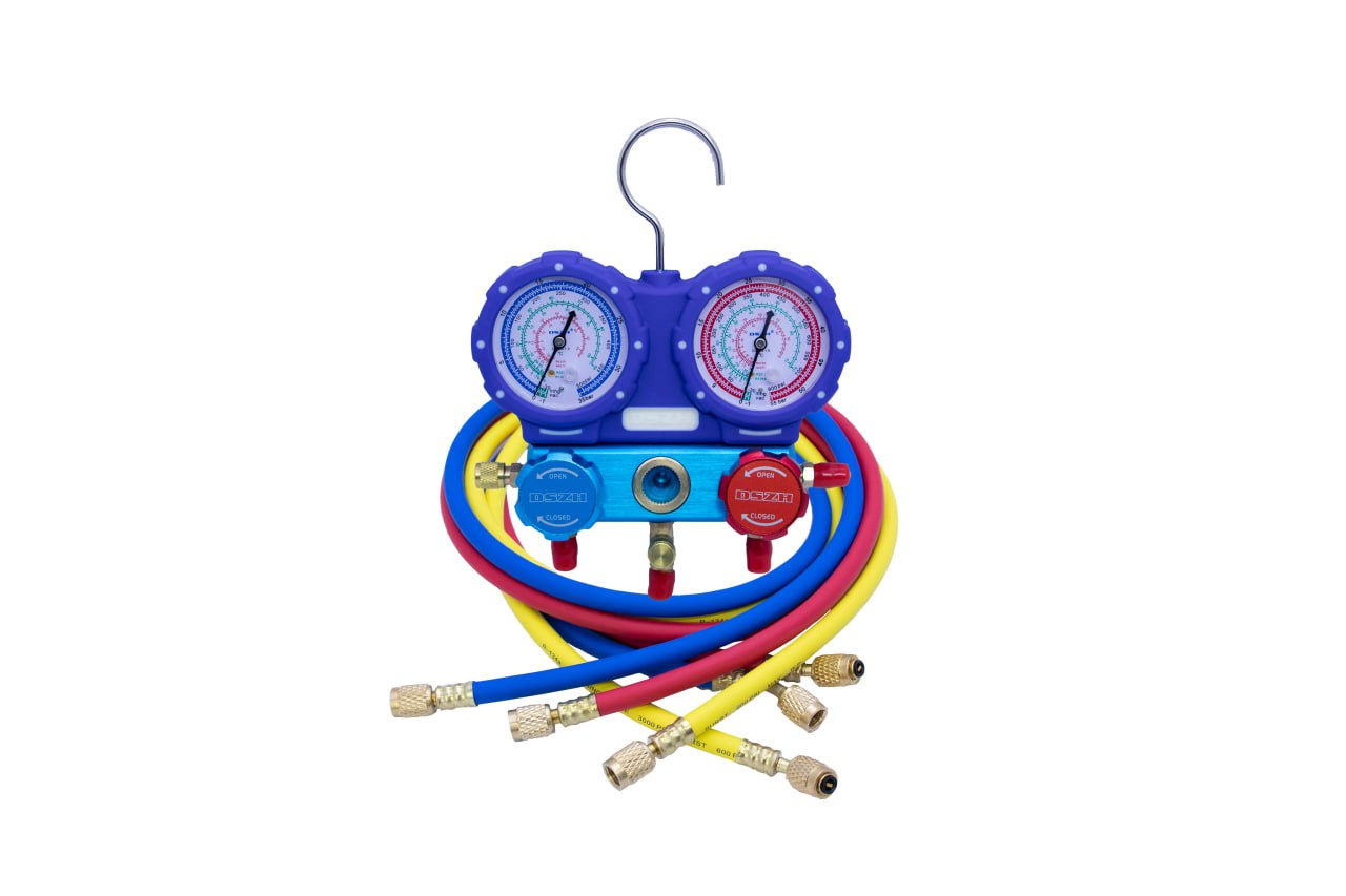 WK C 6002 B Манометричний 2-x вентильний колектор R410a / R407c / R22/ R404a