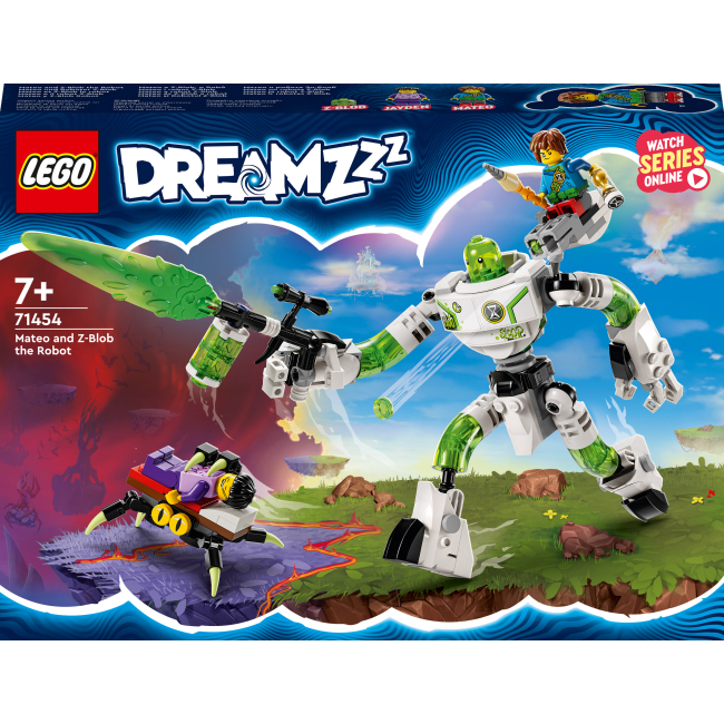 Конструктор LEGO DREAMZzz Матео й робот Зет-Блоб (71454)