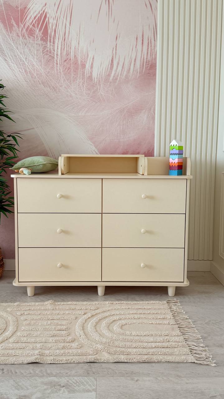 Комод-пеленатор Angelo Глорі 120 см айворі