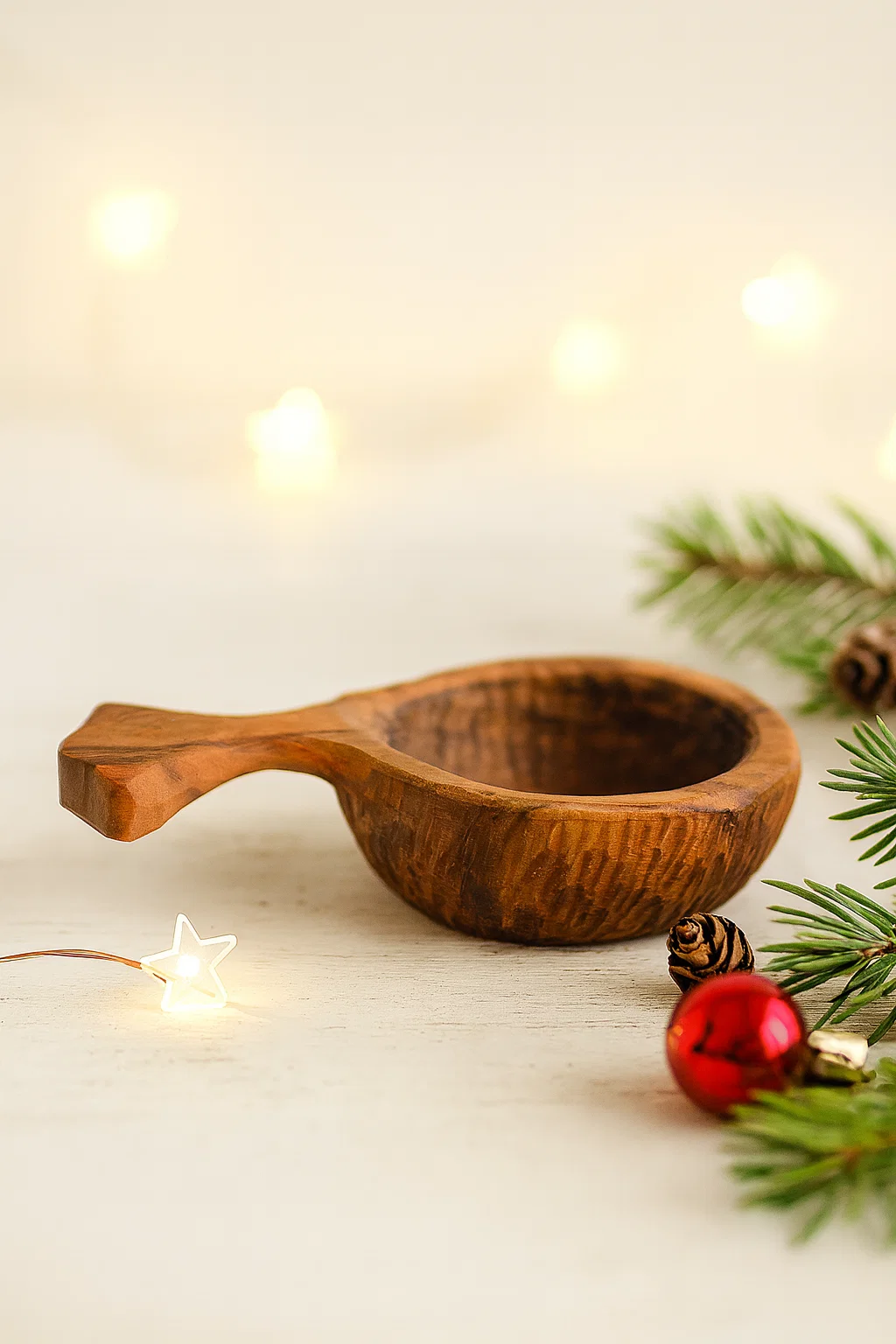 Кукса/чашка з горіха ручної роботи