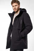 Парка чоловіча IWARM Freever AF 21787 чорна