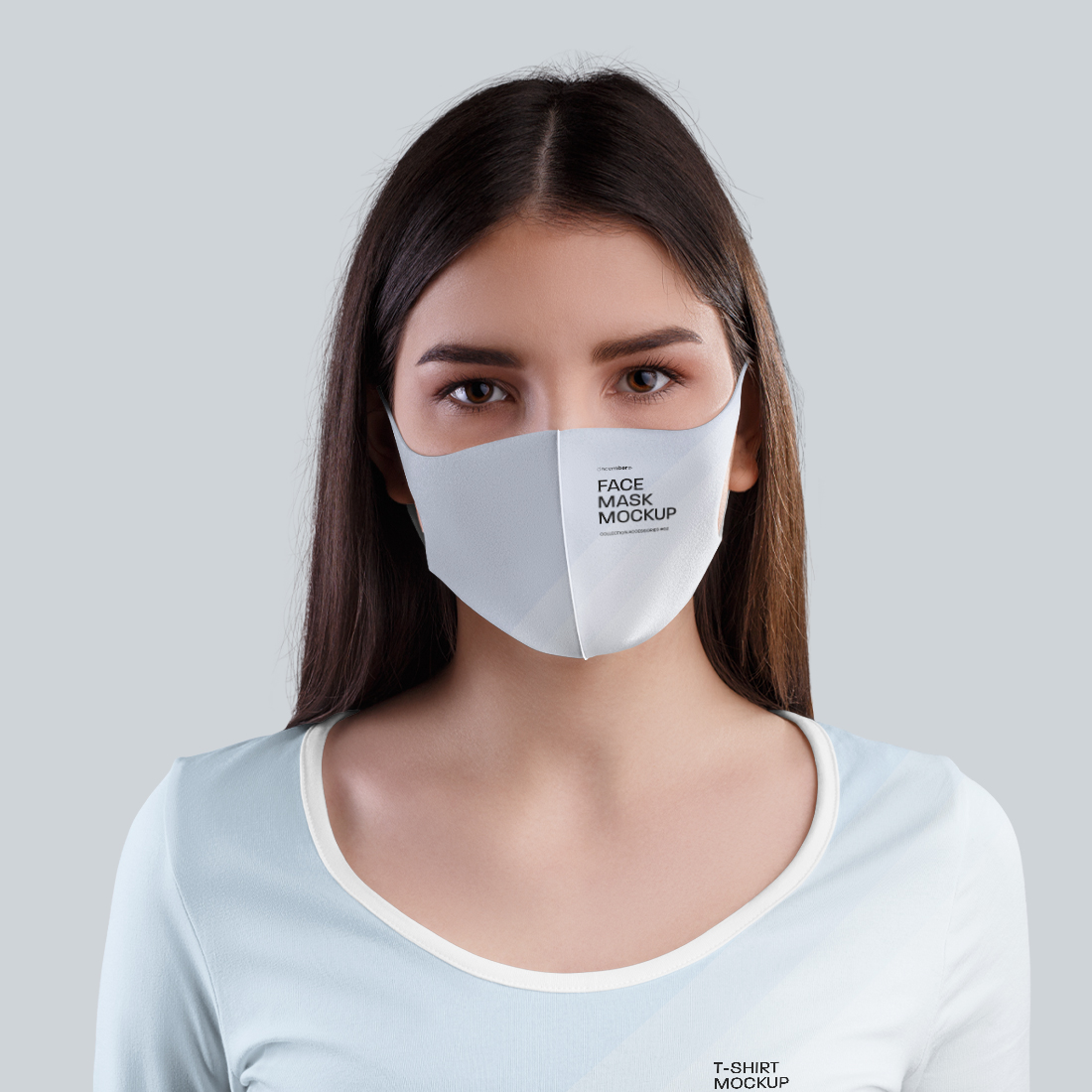 6 Mockups Face Mask