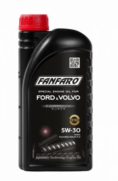 Моторна олива синтетична 5W-30 Fanfaro FORD & VOLVO 1л