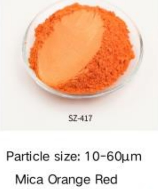 Mica Orange Red