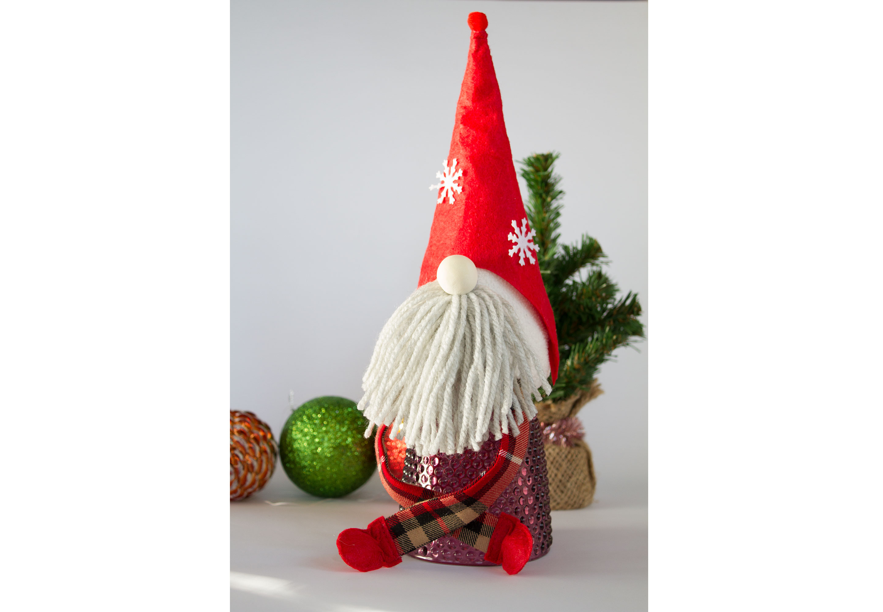 Гном різдвяний Сіра борода