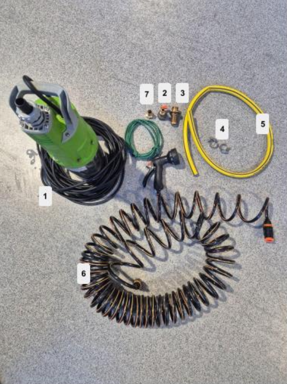 Zestaw Do Podlewania + Pompa