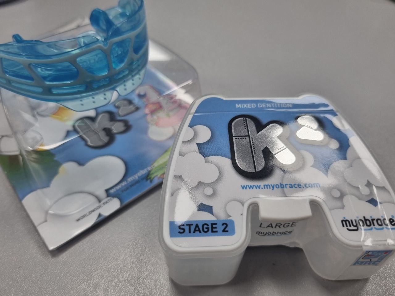 Трейнер Myobrace К2 (6-10 років) для дітей LARGE size