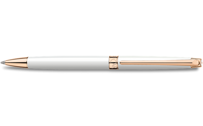 Кулькова ручка LÉMAN™ SLIM, біле рожеве золото