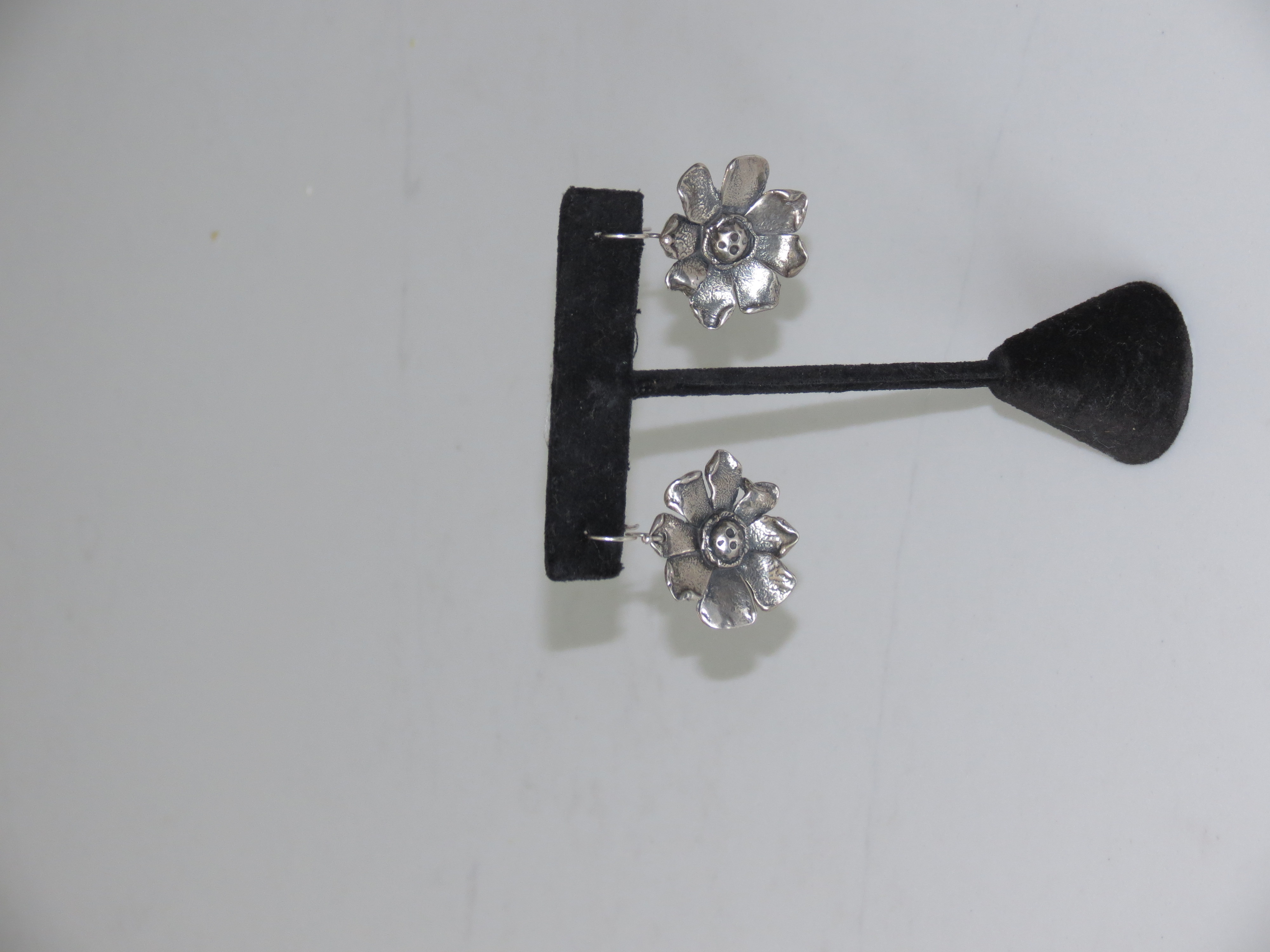 Sherry Tinsman Sterling Silver Windflower Earrings
