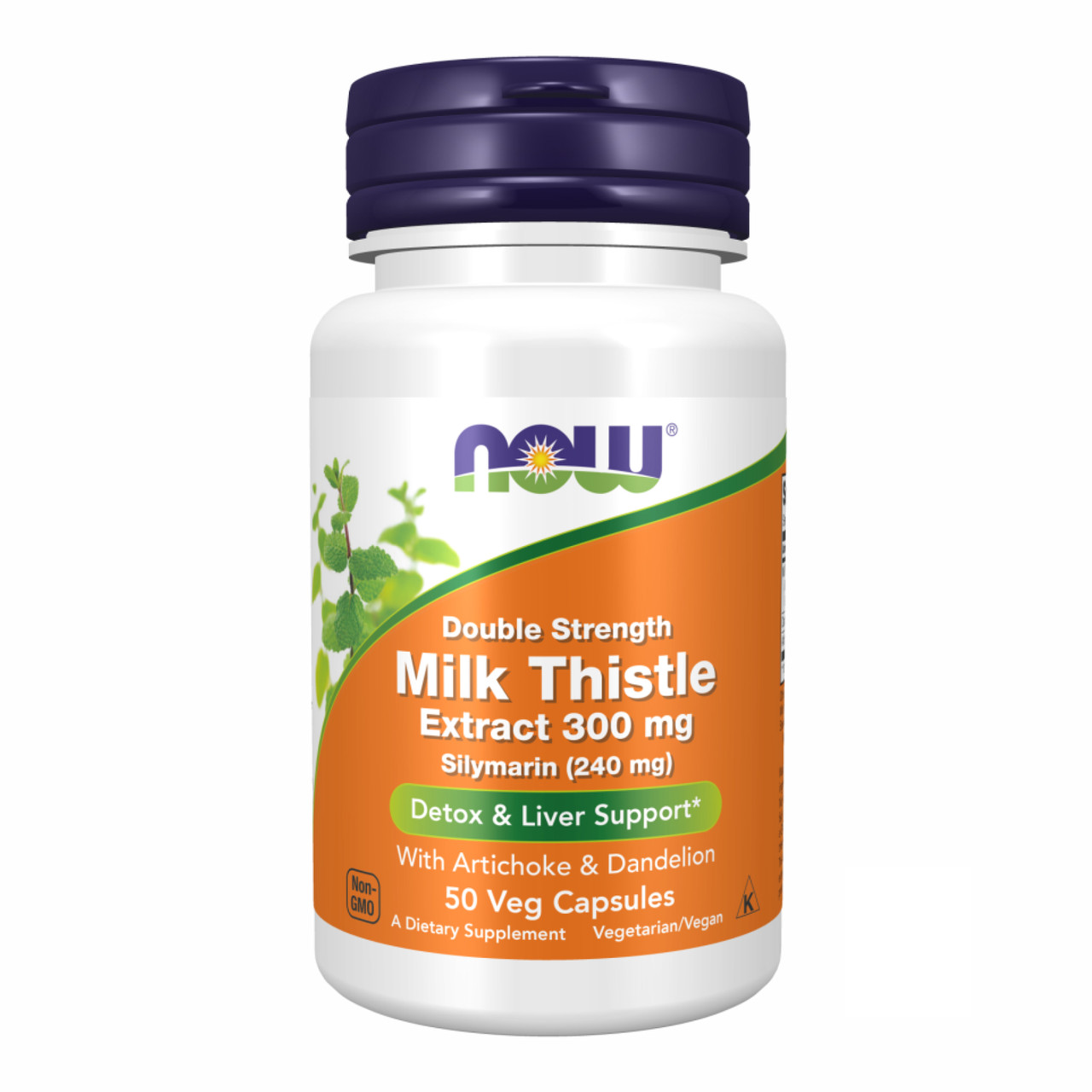 Силимарин(Розторопша), Silymarin Milk Thistle Extract 300 mg - 50 veg caps